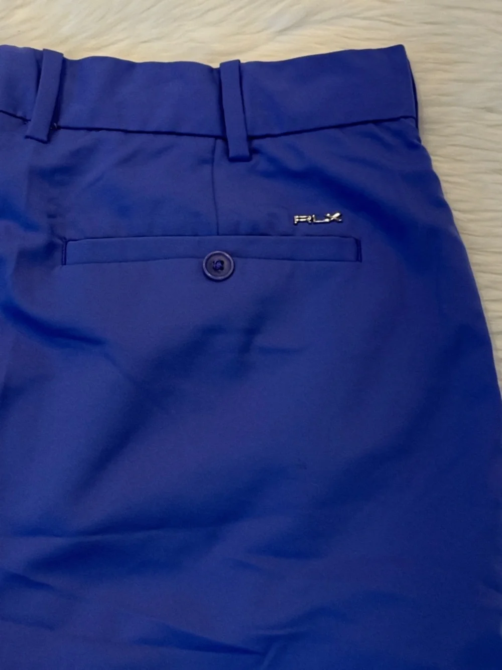 RLX Ralph Lauren Men's Golf Shorts Royal Blue Size 36 Must-Have
